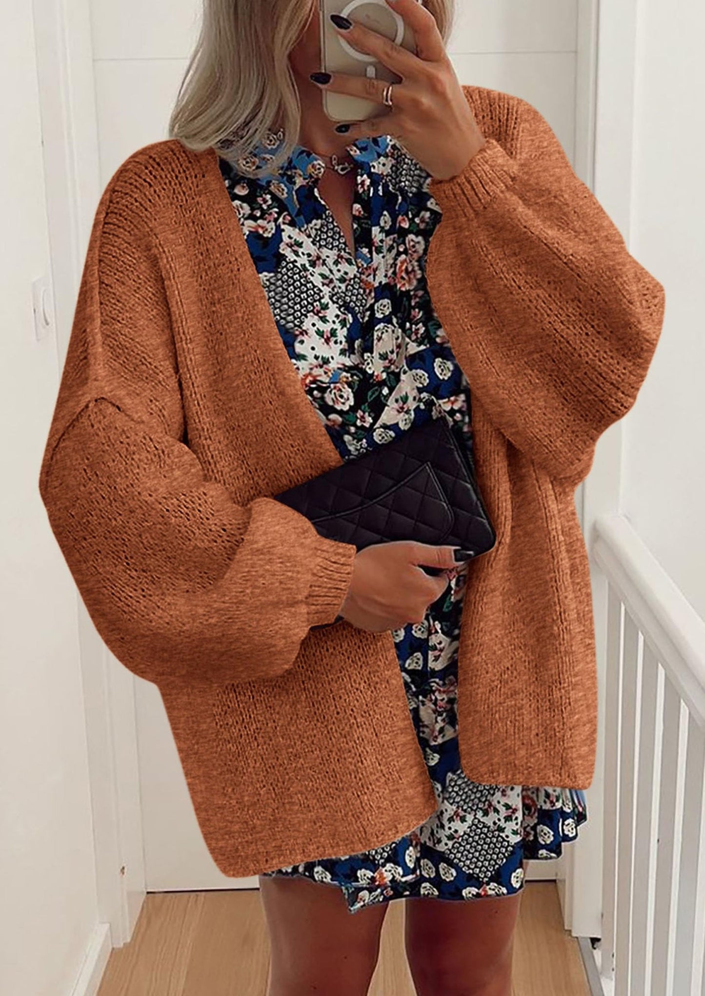 Oversized Knit Cardigan