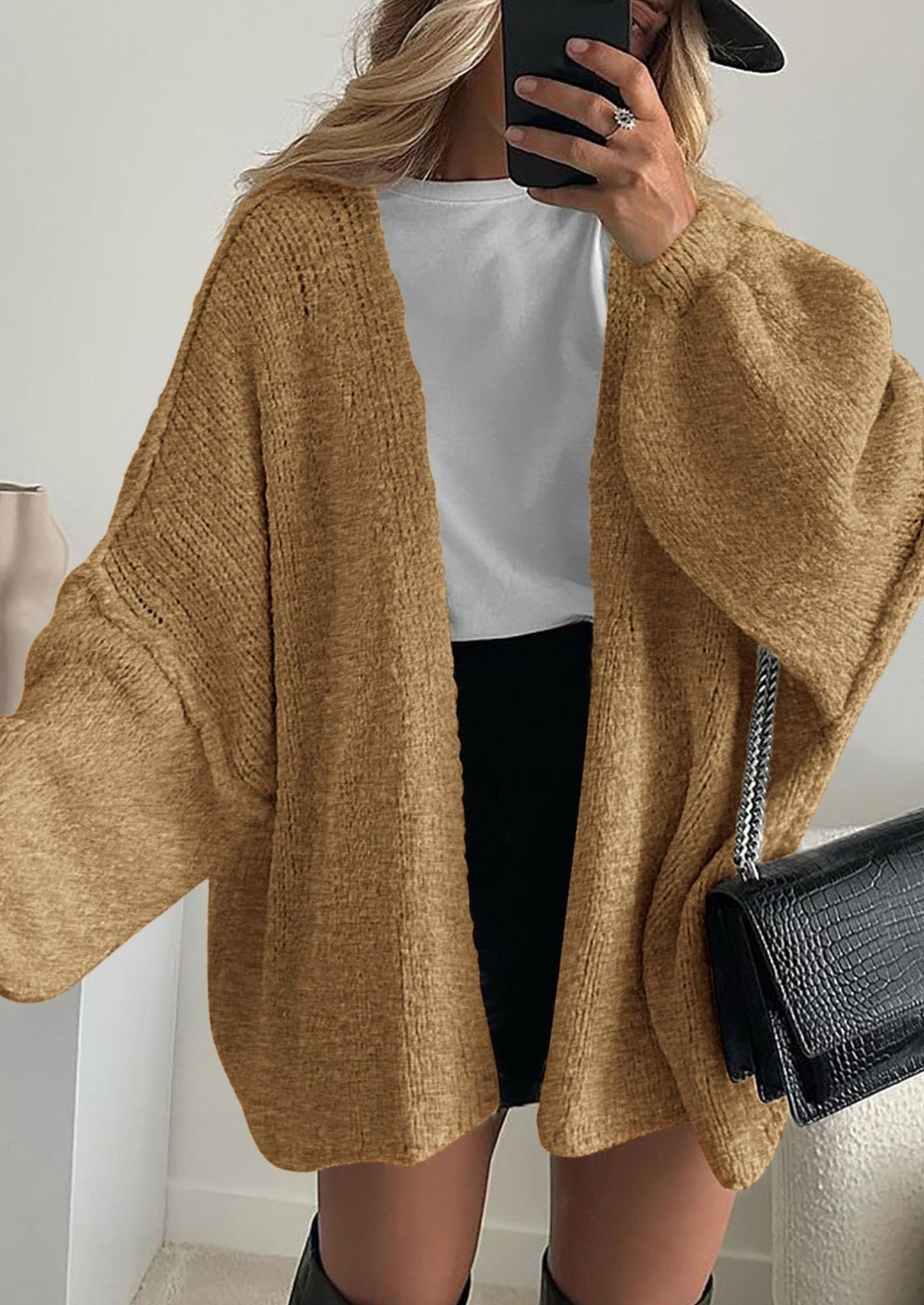 Oversized Knit Cardigan