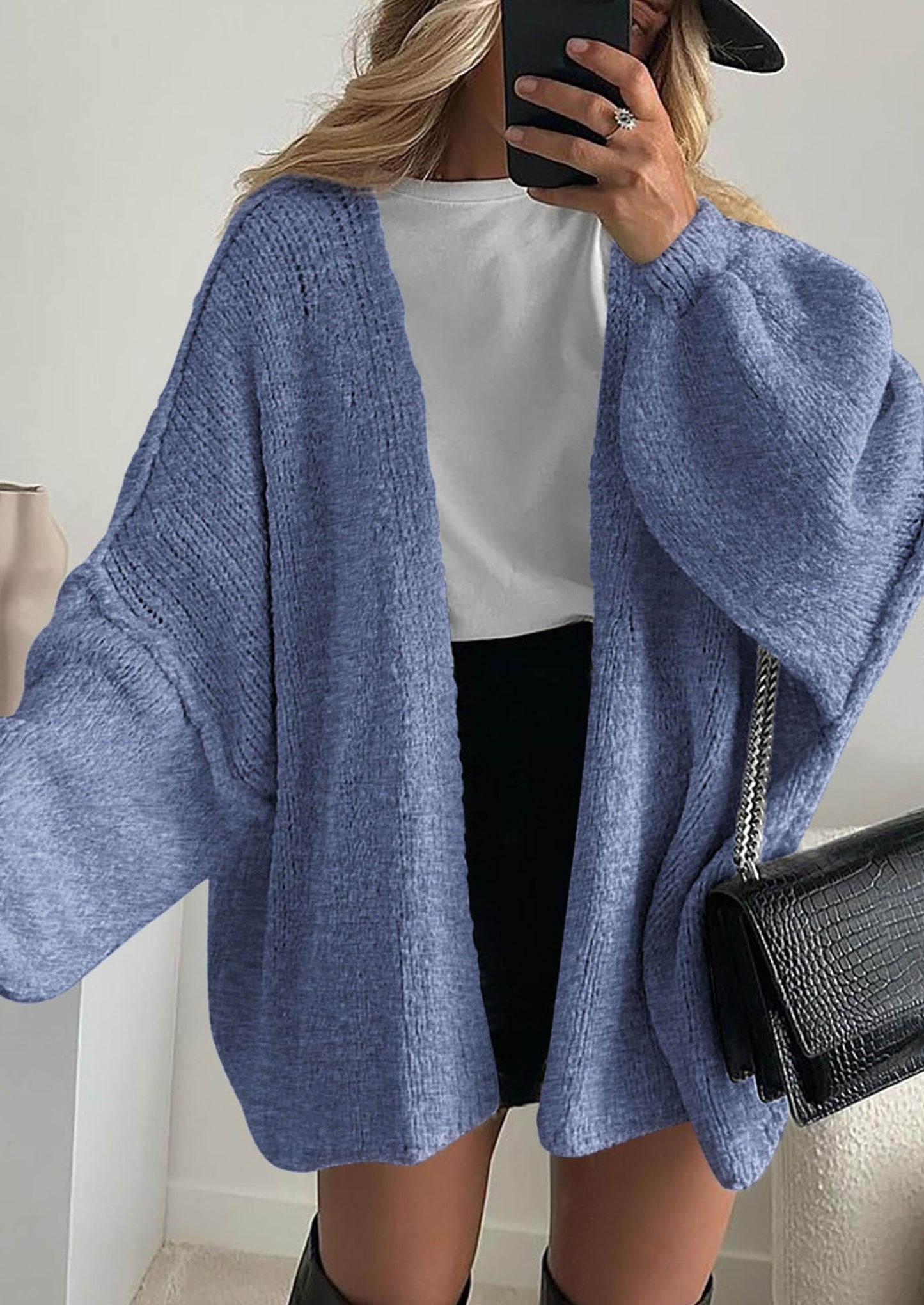 Oversized Knit Cardigan