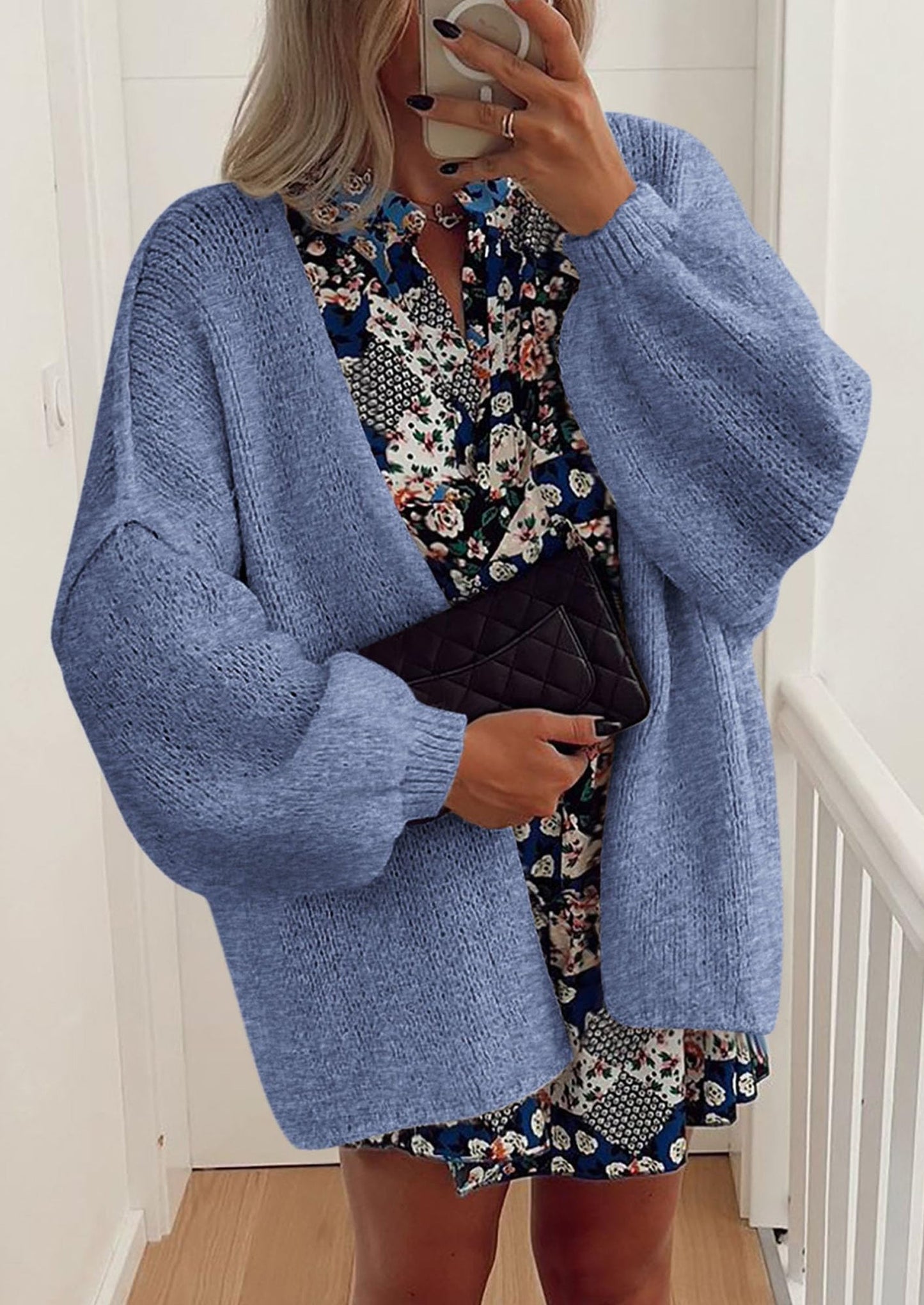 Oversized Knit Cardigan
