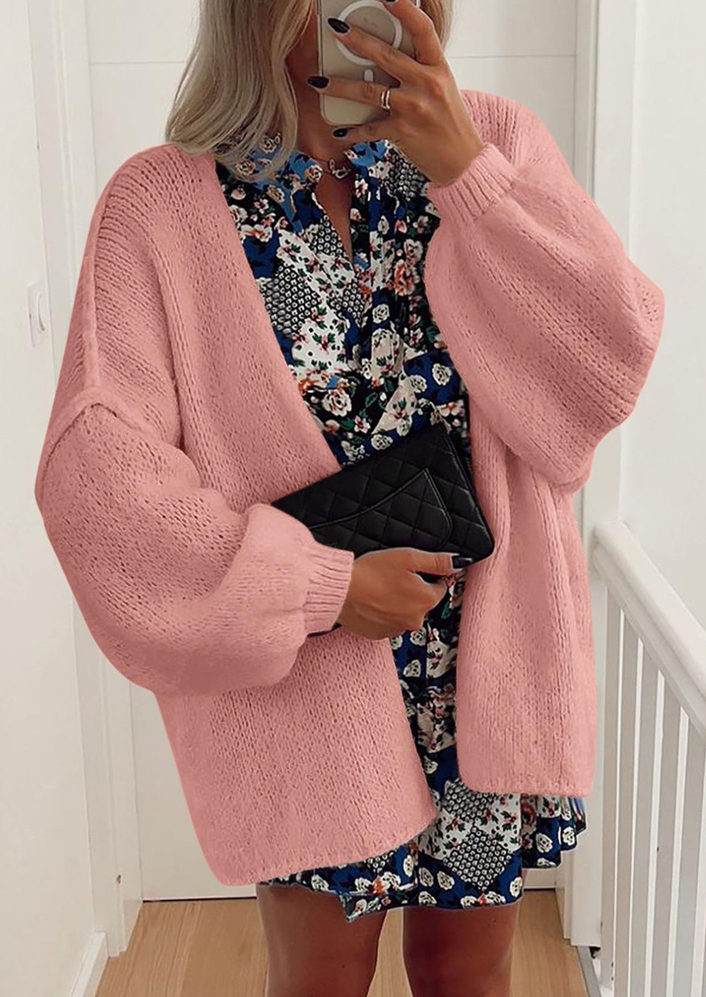 Oversized Knit Cardigan