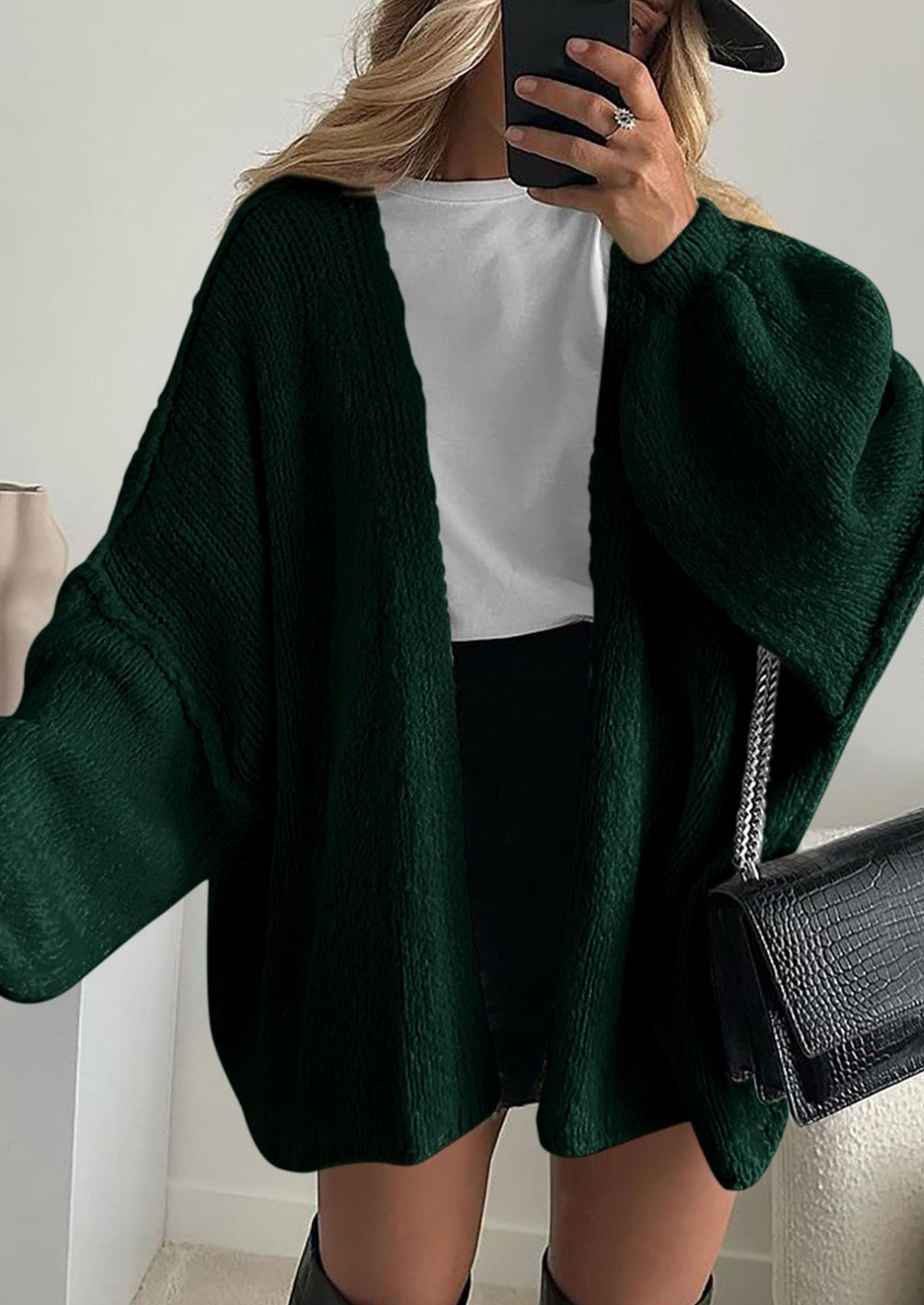 Oversized Knit Cardigan