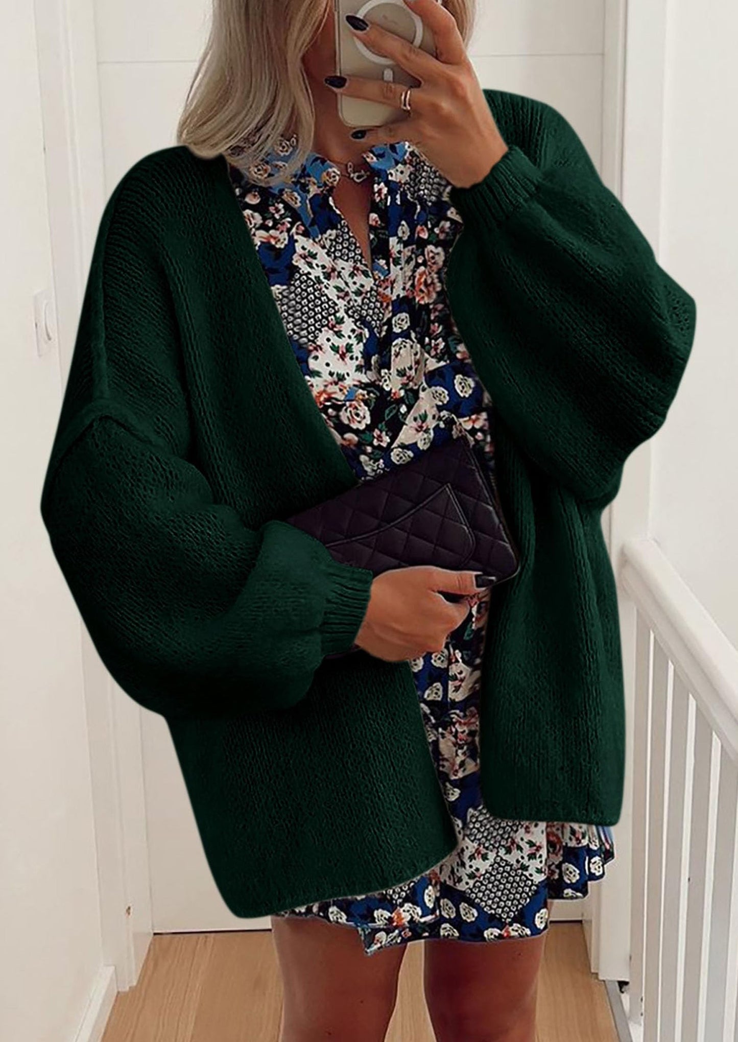 Oversized Knit Cardigan