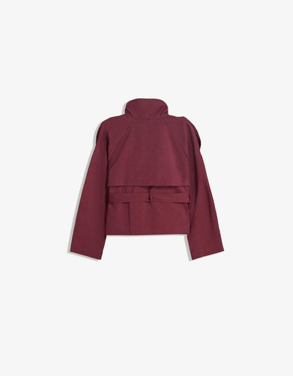Ava Cropped Trench