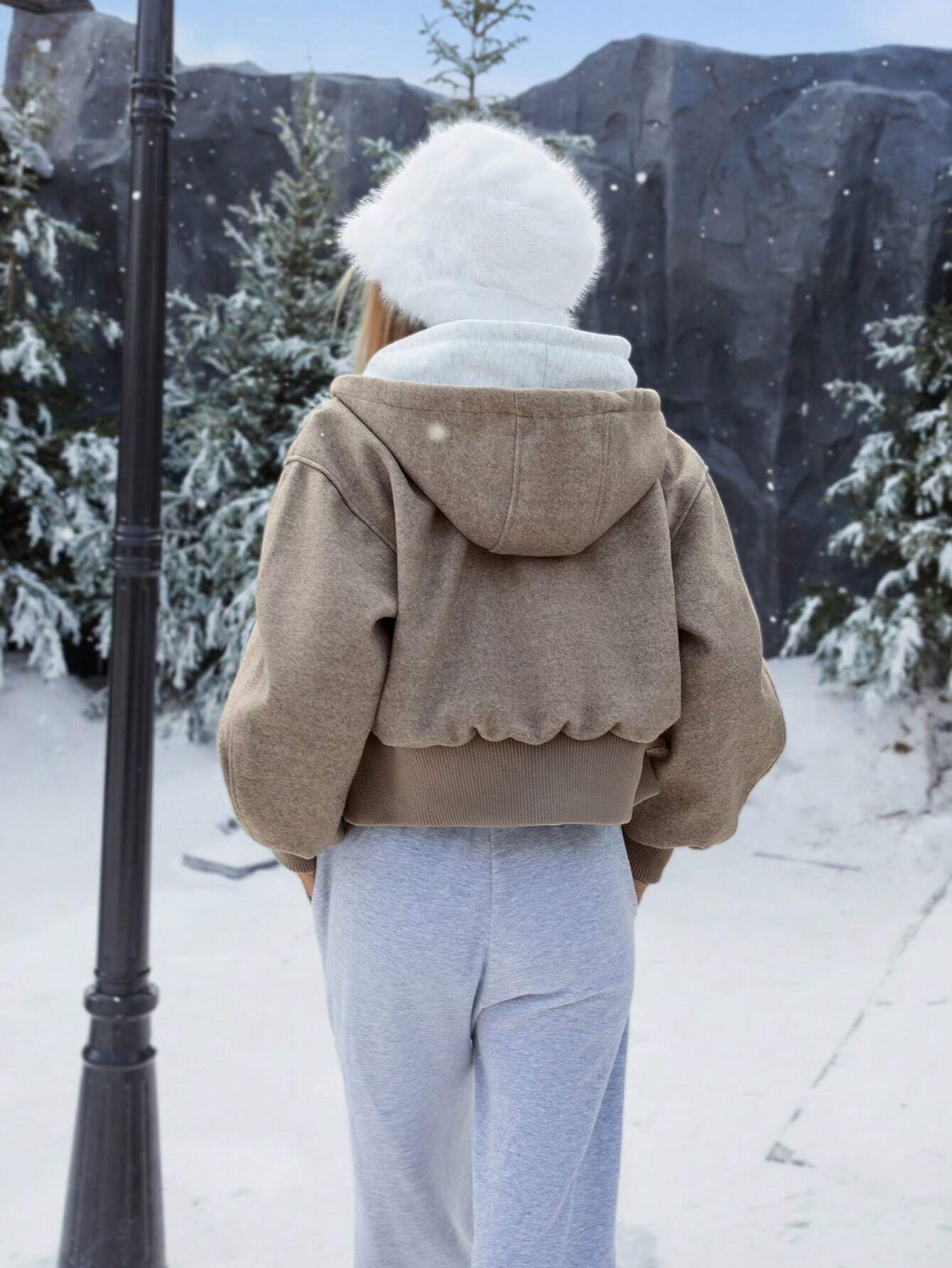 Maya Hooded Vest Jacket