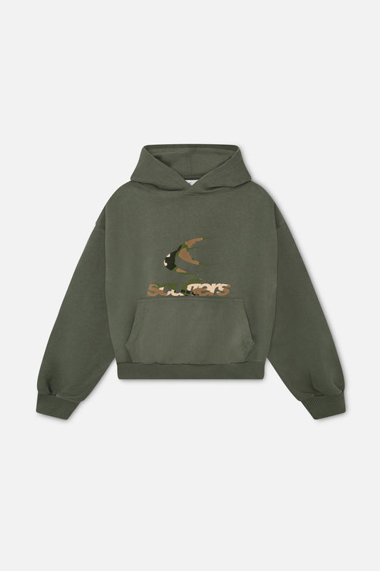 Unisex Green Hoodie