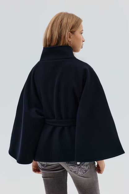 Belted Cloak Coat