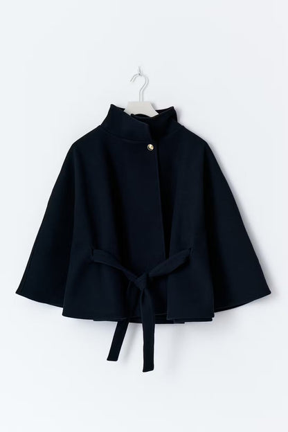 Belted Cloak Coat