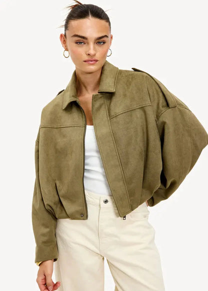 Anna | Suede Jacket