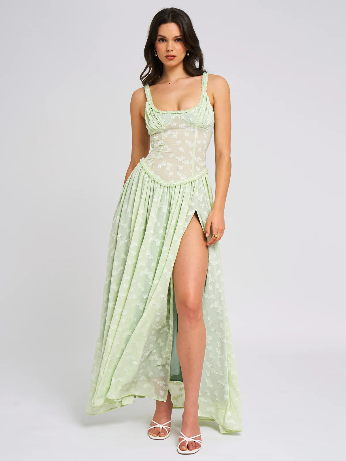 Grace Meadows Lace Maxi Dress