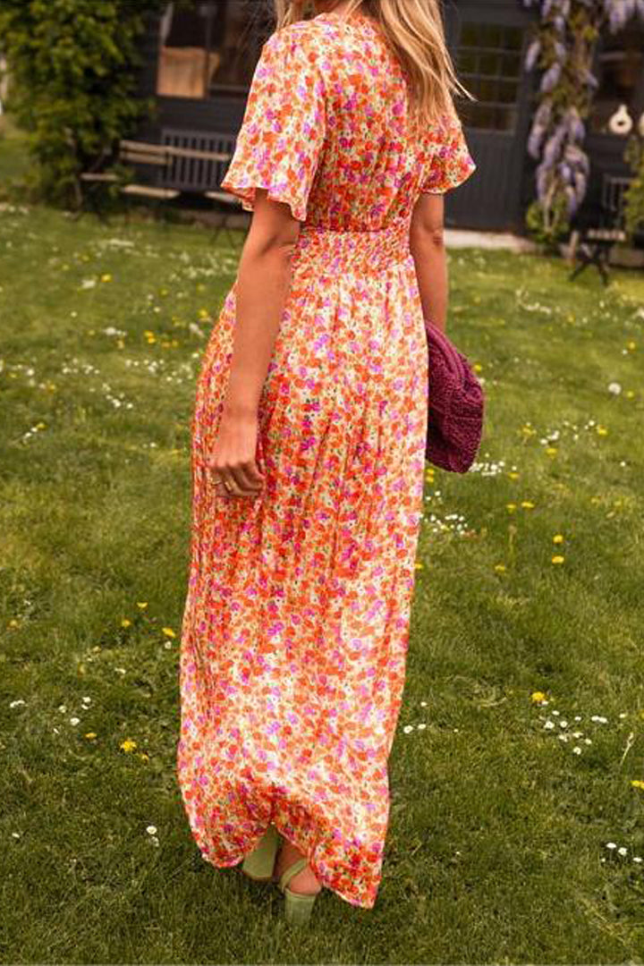 Julia- Long Floral Dress