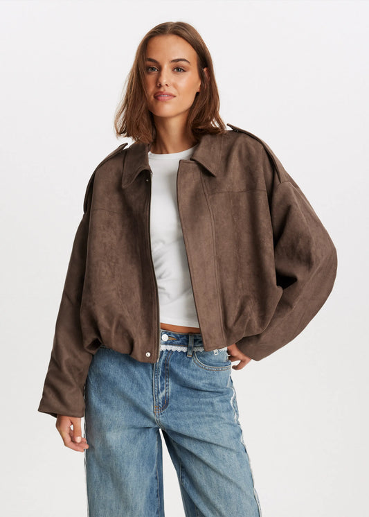 Anna | Suede Jacket
