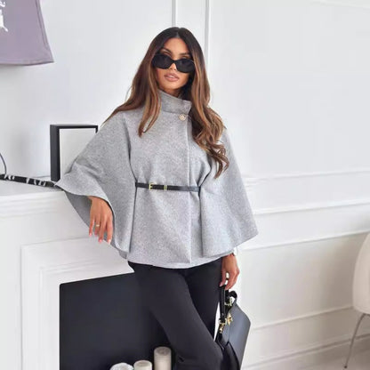 Stylish Butterfly Jacket with Belt