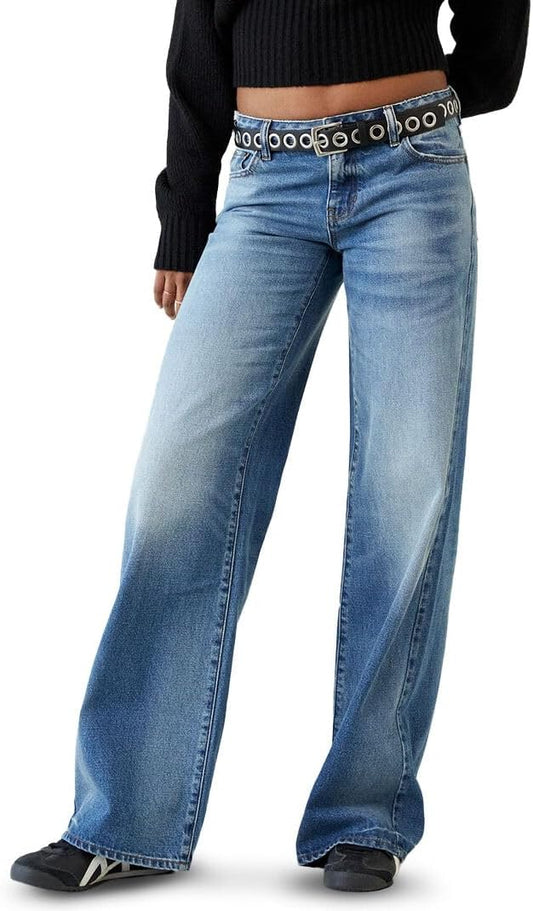 Women's Casey Low Rise Baggy Jeans Medium