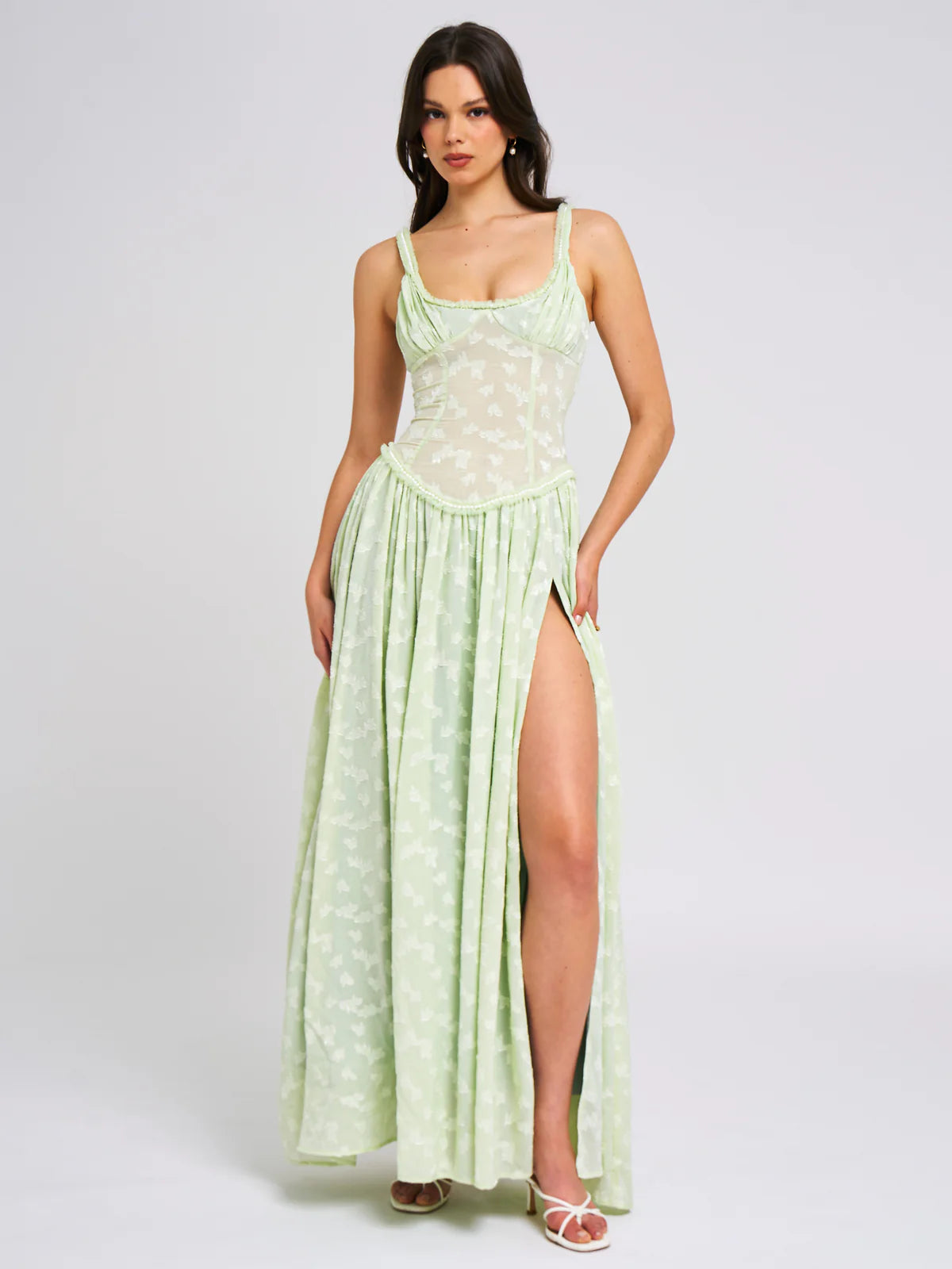 Grace Meadows Lace Maxi Dress