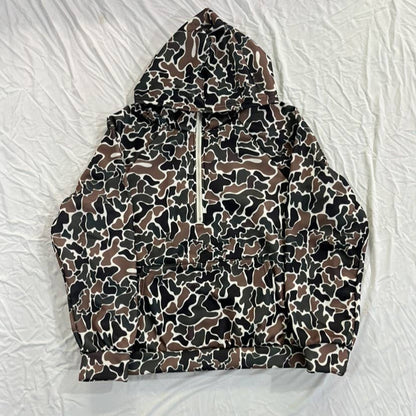 Duck Camouflage Half Zip Hoodie