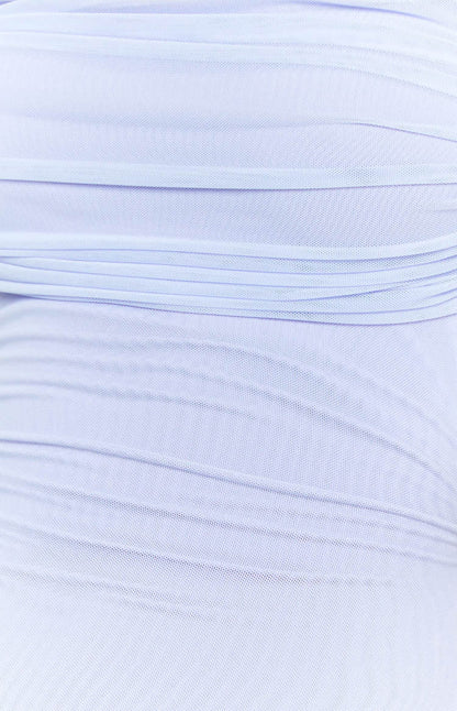 Celina Violet Mesh Elegance
