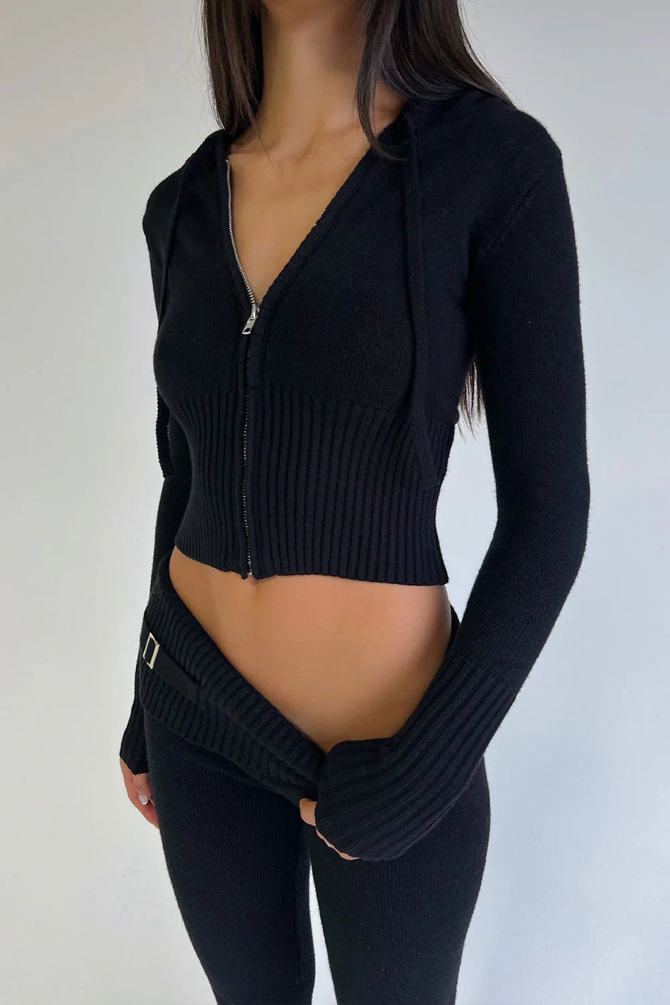 Zip Up Hoodie Set