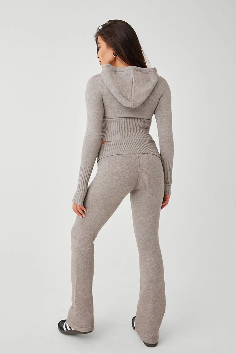 Zip Up Hoodie Set