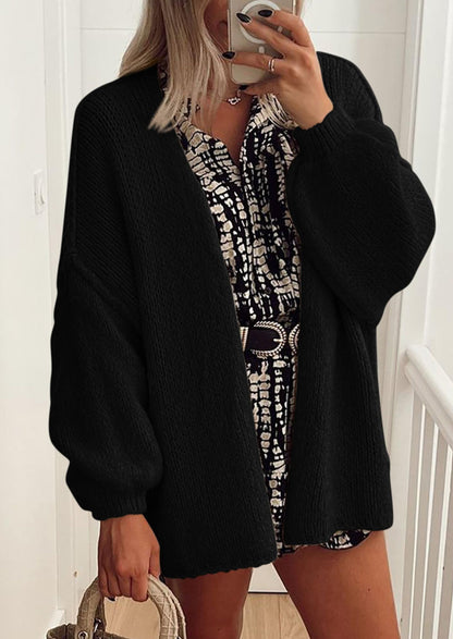 Oversized Knit Cardigan