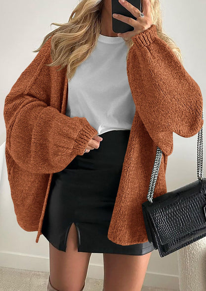 Oversized Knit Cardigan