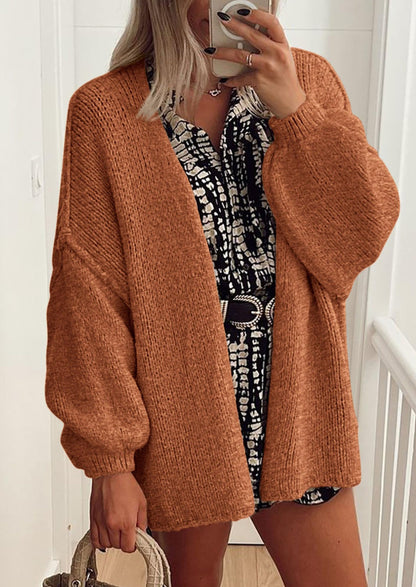 Oversized Knit Cardigan