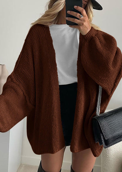 Oversized Knit Cardigan