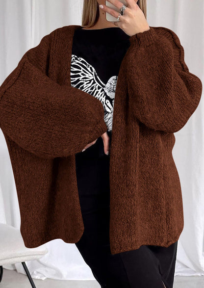 Oversized Knit Cardigan