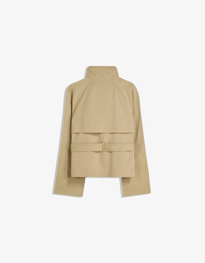 Ava Cropped Trench