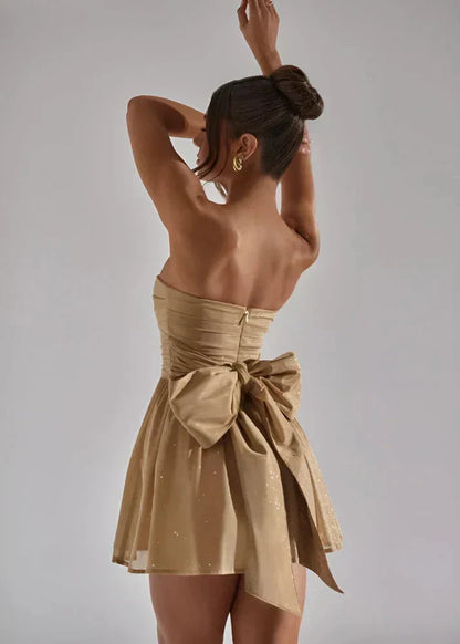 Glitter Cocktail Party Dress