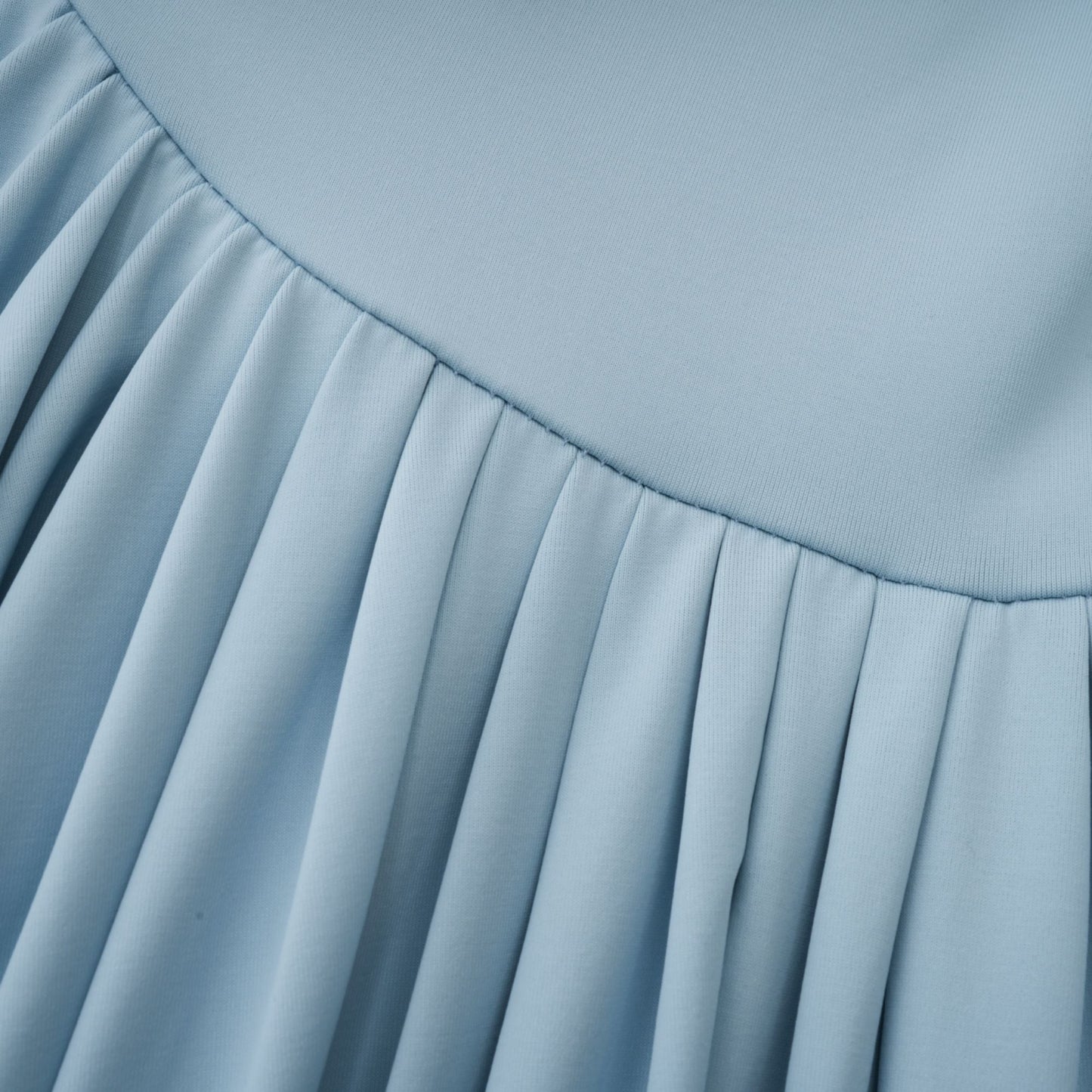 Noelle Sky Pleated Dress