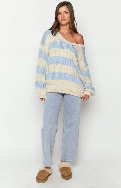 Ocean Haze Knit Pullover