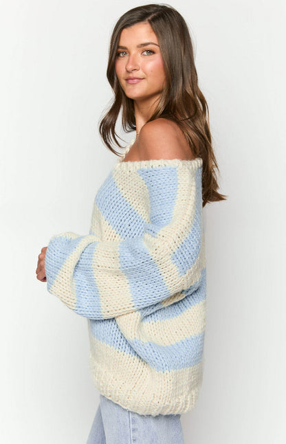 Ocean Haze Knit Pullover
