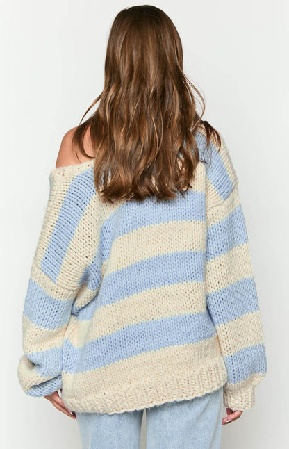 Ocean Haze Knit Pullover