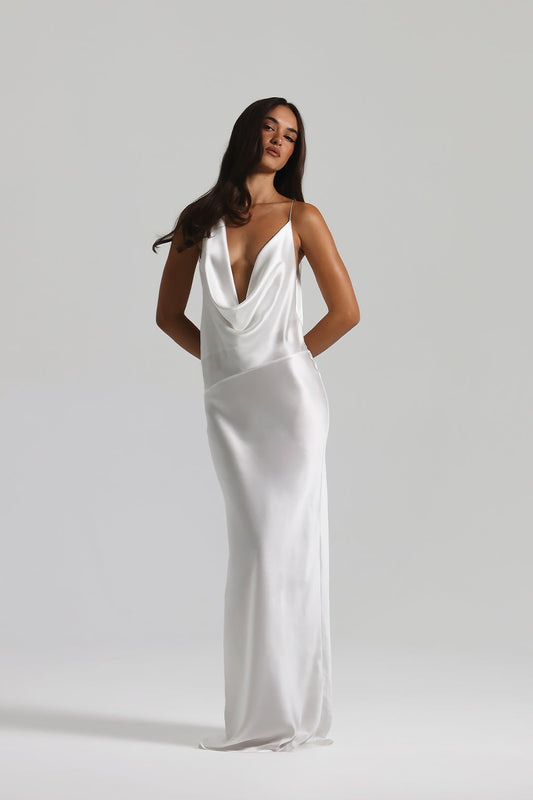 The Kate Luxe Silk Gown