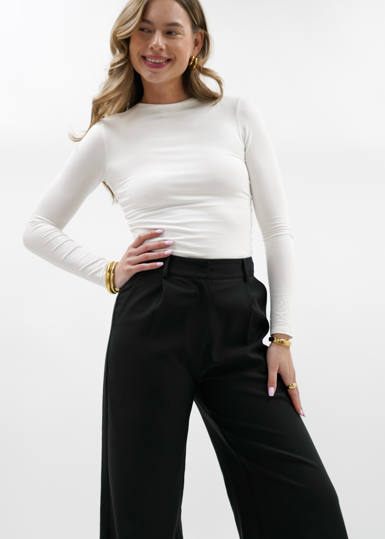High Waist Leg Pants