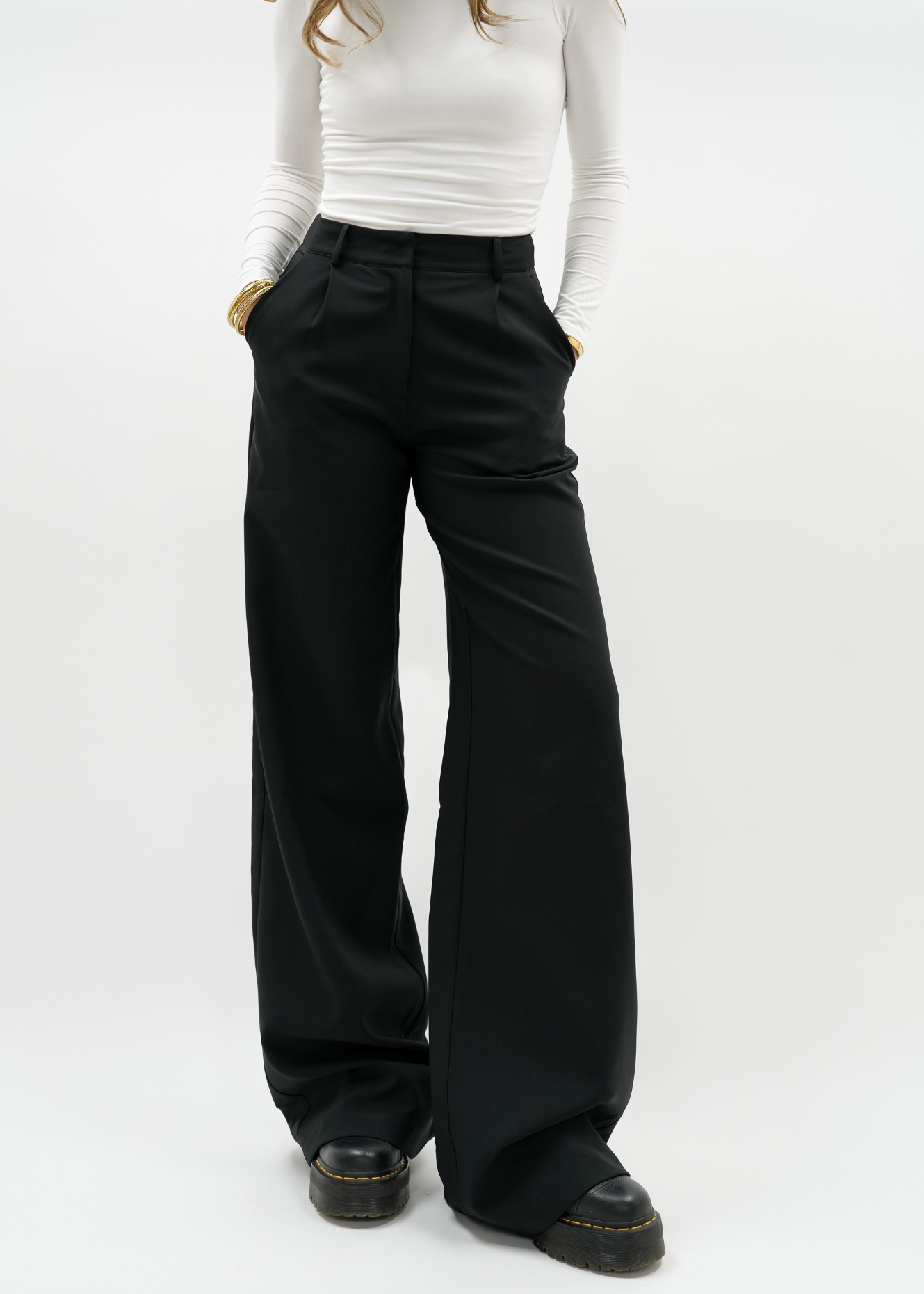 High Waist Leg Pants