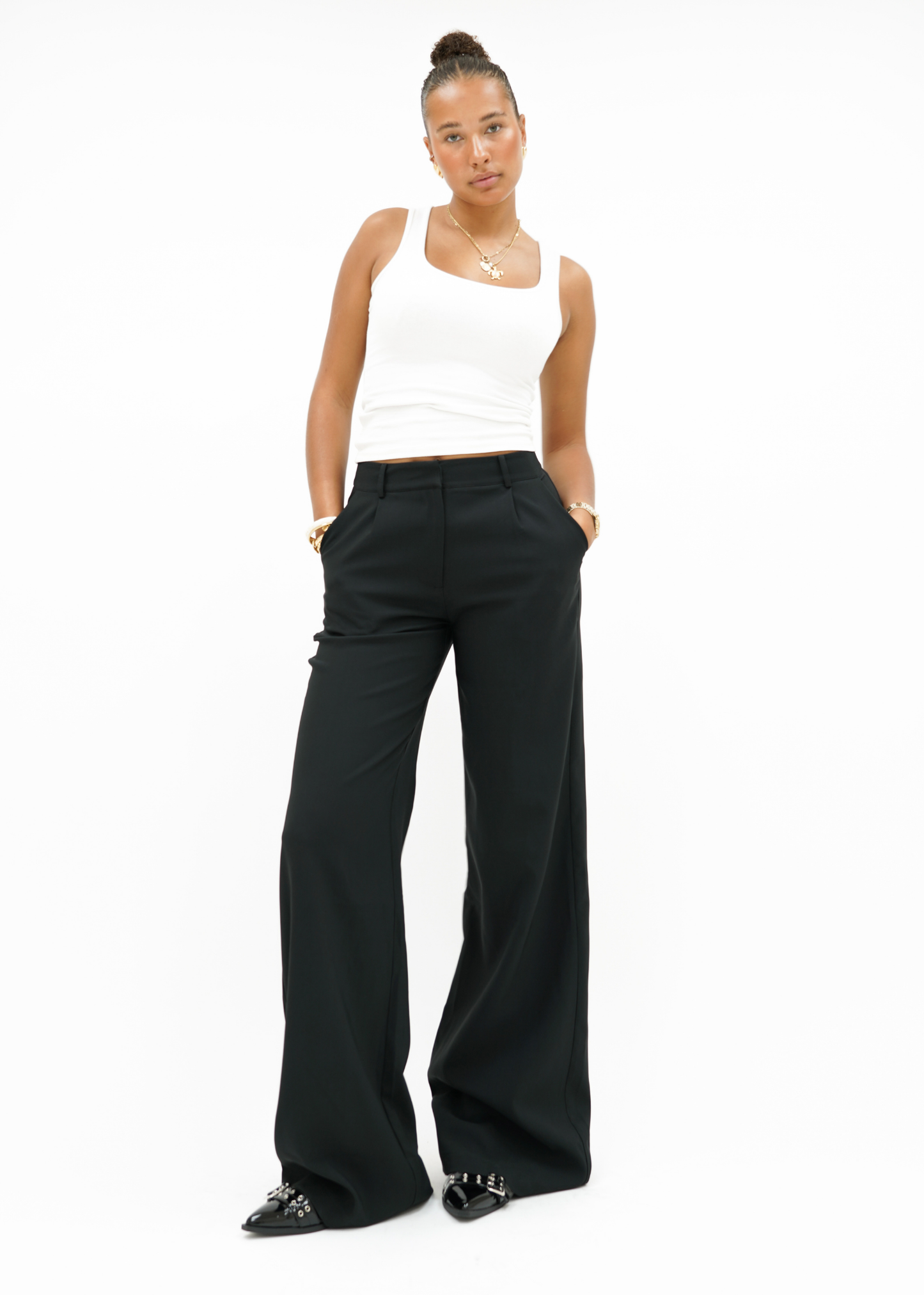 High Waist Leg Pants