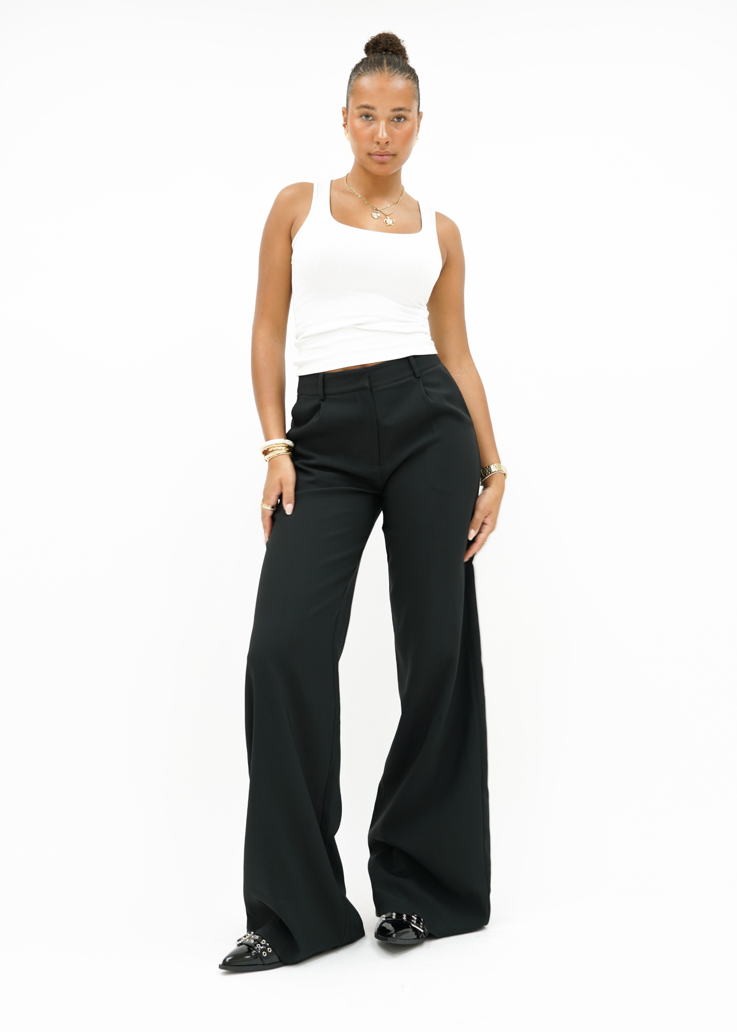 High Waist Leg Pants