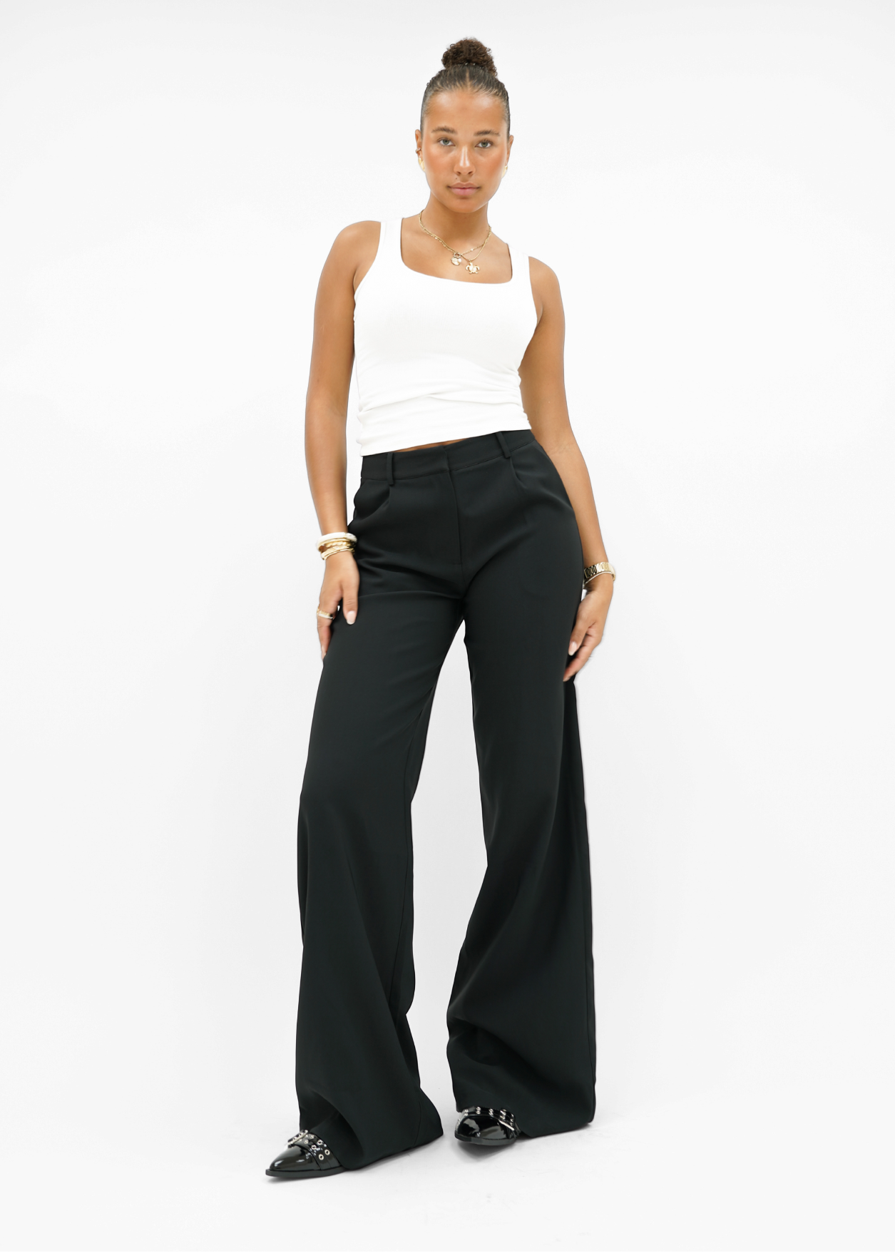 High Waist Leg Pants