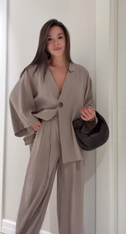 Sophie Relaxed Fit Tunic & Trousers Set