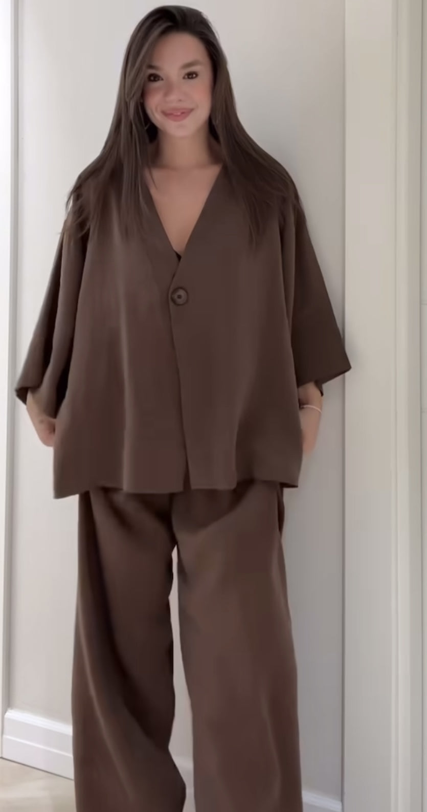 Sophie Relaxed Fit Tunic & Trousers Set