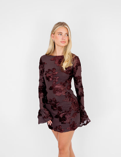 Eleanor Dress Brown