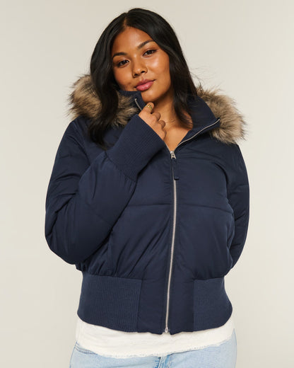 Puffer Bomber Jacket