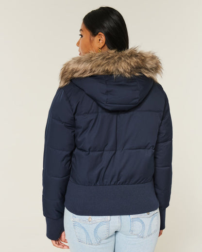 Puffer Bomber Jacket