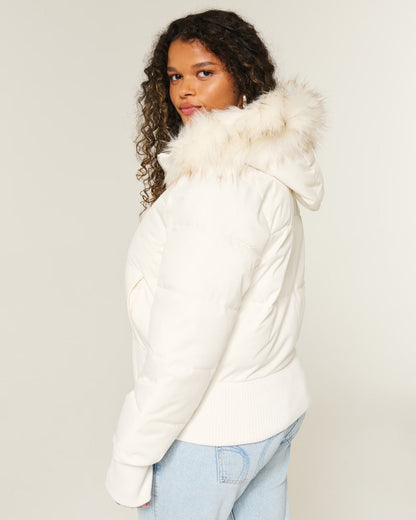 Puffer Bomber Jacket