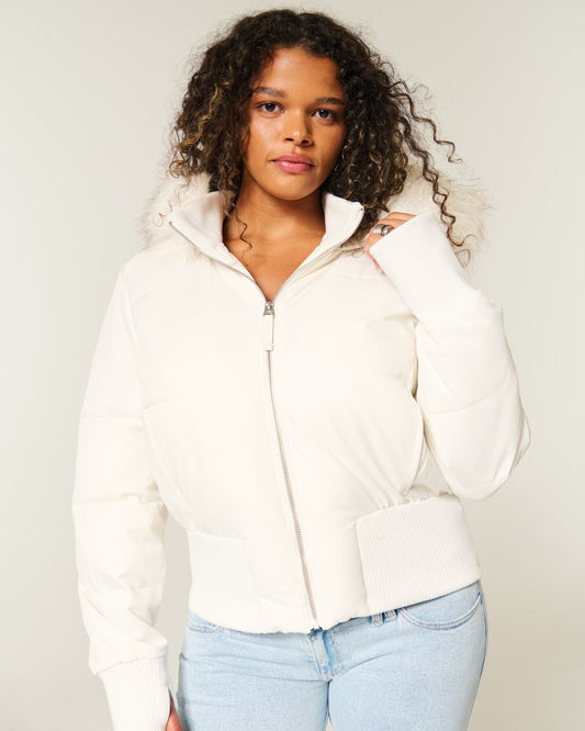 Puffer Bomber Jacket