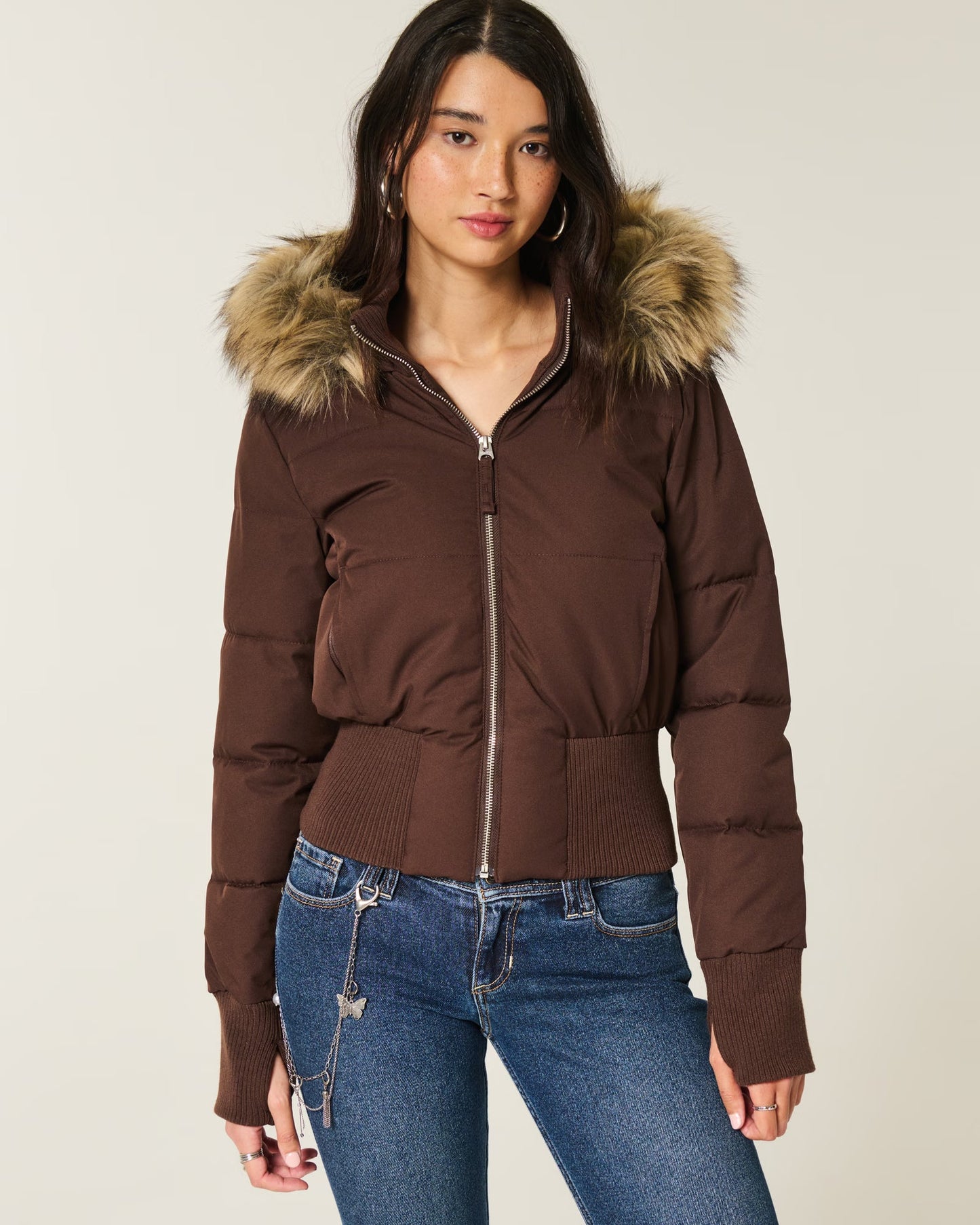 Puffer Bomber Jacket