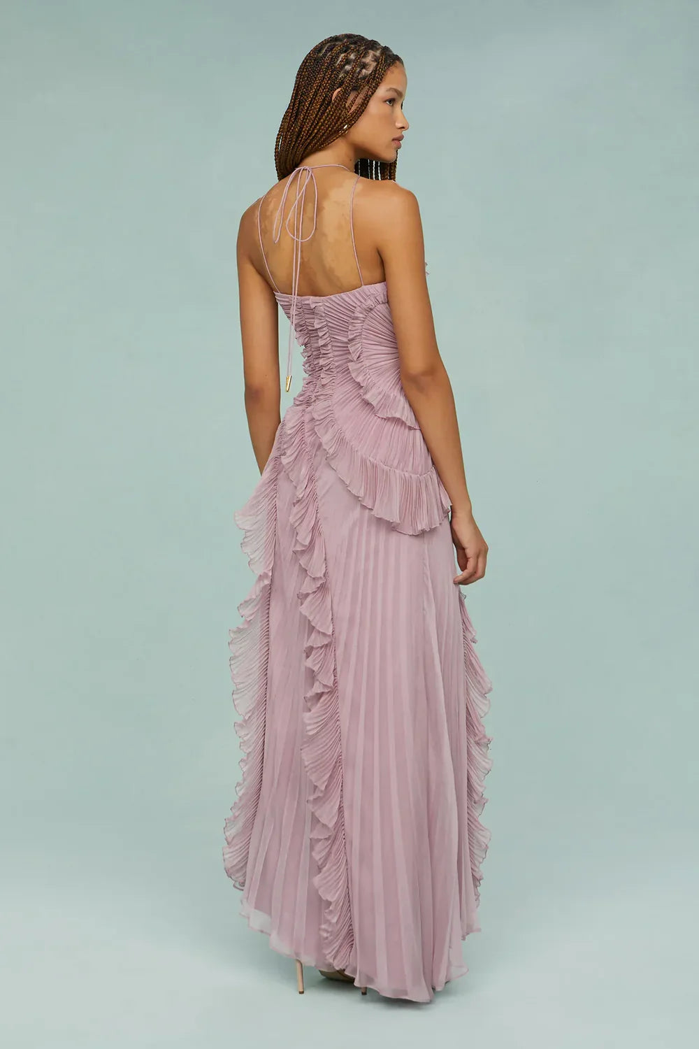 Elvira - One shoulder Midi Kjol