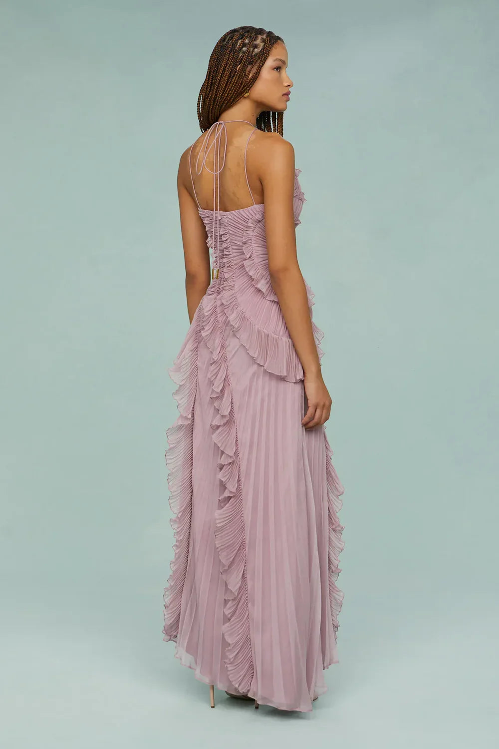Elvira - One shoulder Midi Kjol